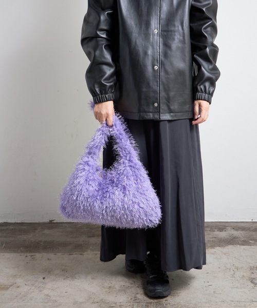 SPRUCE（スプルース）の「EM:ピレネーショルダー（ショルダーバッグ・レディース・ライトパープル/アイボリー/ブラック・FREE）」の12枚目の写真