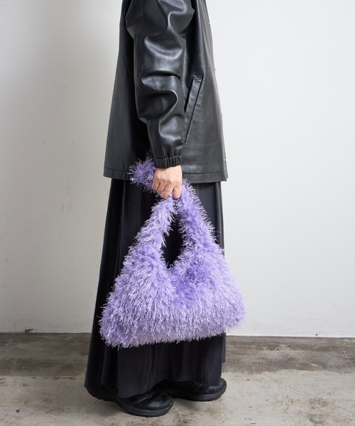 SPRUCE（スプルース）の「EM:ピレネーショルダー（ショルダーバッグ・レディース・ライトパープル/アイボリー/ブラック・FREE）」の13枚目の写真