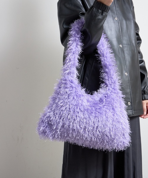 SPRUCE（スプルース）の「EM:ピレネーショルダー（ショルダーバッグ・レディース・ライトパープル/アイボリー/ブラック・FREE）」の14枚目の写真