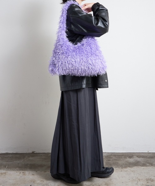 SPRUCE（スプルース）の「EM:ピレネーショルダー（ショルダーバッグ・レディース・ライトパープル/アイボリー/ブラック・FREE）」の15枚目の写真