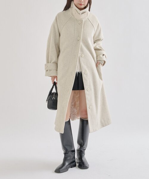 セール】【2サイズ展開◎/裏地がバイカラー仕様】テントライン ロング