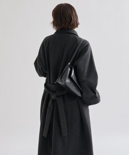 テントライン ロングコート 2サイズ展開◎/裏地がバイカラー仕様】テントライン ロングコート