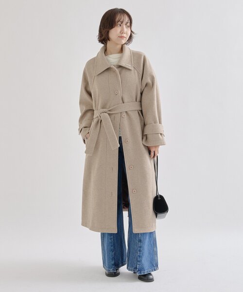 セール】テントライン ロングコート（その他アウター）｜mystic