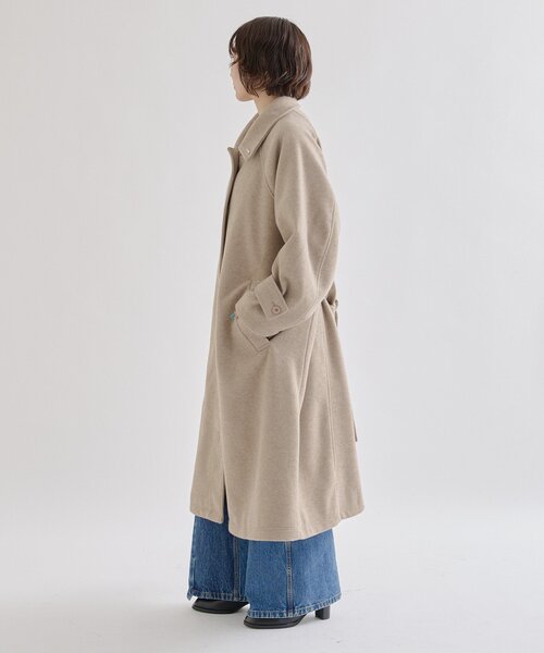 mystic ミスティック テントラインロングコート 2サイズ展開◎/裏地がバイカラー仕様】テントライン ロングコート