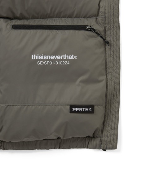 thisisneverthat（ディスイズネバーザット）の「PERTEX T Down Jacket（ダウンジャケット/コート・メンズ・グレー系その他・XS/S/M/L/XL）」の5枚目の写真