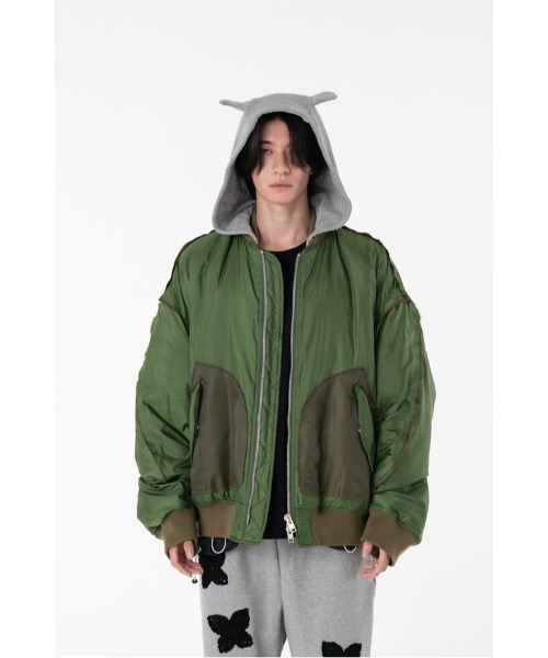 DEVILS EAR HOODIE DOWN MA-1（MA-1）｜DISCOVERED（ディスカバード