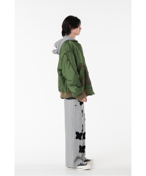 DISCOVERED(ディスカバード)の「DEVILS EAR HOODIE DOWN MA-1(MA-1・メンズ・カーキ/ブラック・SMALL/LARGE)」の6枚目の写真