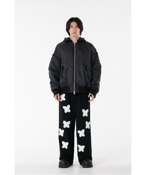 DISCOVERED(ディスカバード)の「DEVILS EAR HOODIE DOWN MA-1(MA-1・メンズ・カーキ/ブラック・SMALL/LARGE)」の10枚目の写真