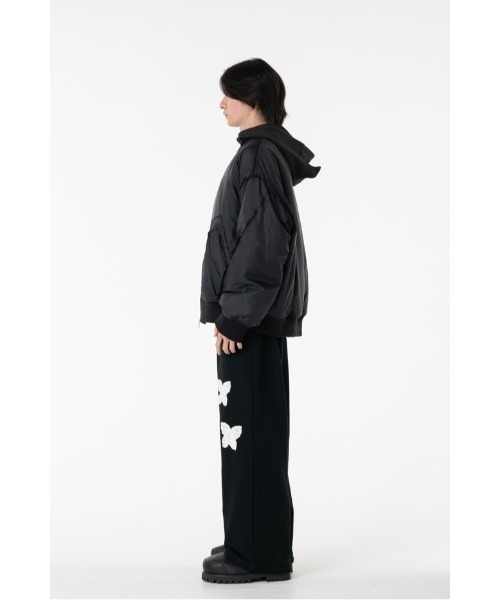DISCOVERED(ディスカバード)の「DEVILS EAR HOODIE DOWN MA-1(MA-1・メンズ・カーキ/ブラック・SMALL/LARGE)」の11枚目の写真