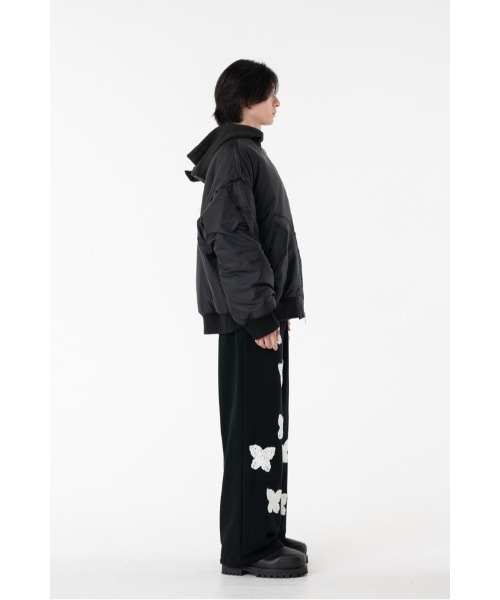DISCOVERED(ディスカバード)の「DEVILS EAR HOODIE DOWN MA-1(MA-1・メンズ・カーキ/ブラック・SMALL/LARGE)」の13枚目の写真