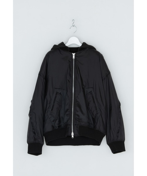 DISCOVERED(ディスカバード)の「DEVILS EAR HOODIE DOWN MA-1(MA-1・メンズ・カーキ/ブラック・SMALL/LARGE)」の22枚目の写真