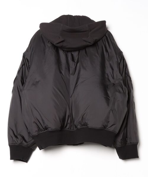 DISCOVERED(ディスカバード)の「DEVILS EAR HOODIE DOWN MA-1(MA-1・メンズ・カーキ/ブラック・SMALL/LARGE)」の19枚目の写真