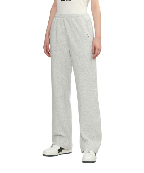 APEE BY A BATHING APE(エイピーバイアベイシングエイプ)の「BABY DOPPY BADGE SWEAT PANTS(スウェットパンツ・レディース・ブラック/グレー・X-SMALL/SMALL)」の6枚目の写真