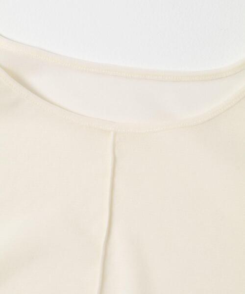 URBAN RESEARCH ROSSO WOMEN（アーバンリサーチ　ロッソ）の「シアーベロアシームデザインプルオーバー（Tシャツ/カットソー・レディース・ブラウン/ライトブルー/オフホワイト・FREE）」の7枚目の写真