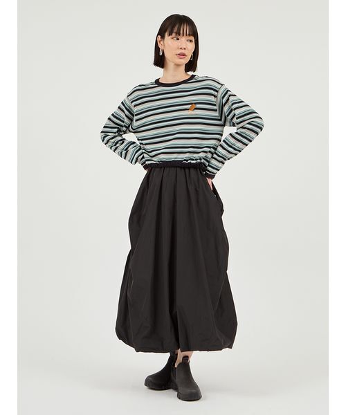 emmi(エミ)の「【ONLINE限定カラー】ツイストバルーンスカート(スカート・レディース・ミント/ベージュ/ブラック/アイボリー・0/1)」の17枚目の写真