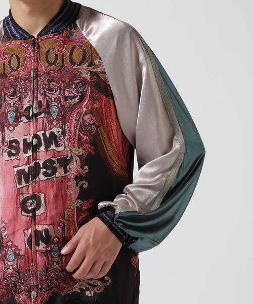 SHARE SPIRIT（シェアースピリット）の「SHARE SPIRIT/シェアースピリット/PAISLEY CIRCUS SUKAJAN（スカジャン・メンズ・ピンク・S）」の21枚目の写真