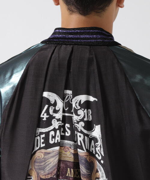 SHARE SPIRIT（シェアースピリット）の「SHARE SPIRIT/シェアースピリット/PAISLEY CIRCUS SUKAJAN（スカジャン・メンズ・ピンク・S）」の18枚目の写真