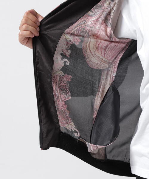 SHARE SPIRIT（シェアースピリット）の「SHARE SPIRIT/シェアースピリット/PAISLEY CIRCUS SUKAJAN（スカジャン・メンズ・ピンク・S）」の16枚目の写真