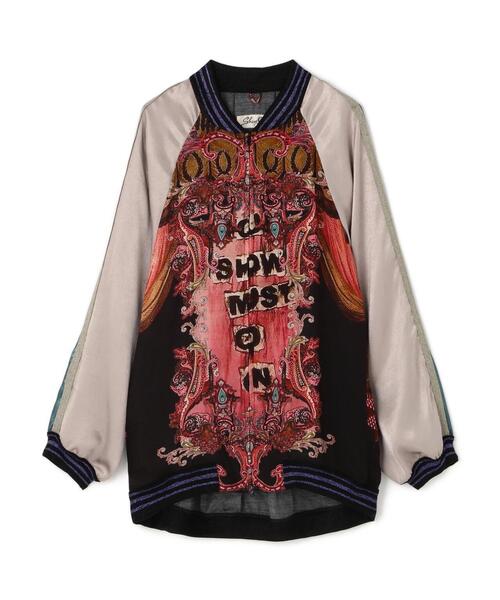 SHARE SPIRIT（シェアースピリット）の「SHARE SPIRIT/シェアースピリット/PAISLEY CIRCUS SUKAJAN（スカジャン・メンズ・ピンク・S）」の15枚目の写真