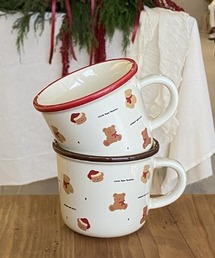 Made in I(メイドインアイ)のBear’s Holiday Mug(グラス/マグカップ/タンブラー)