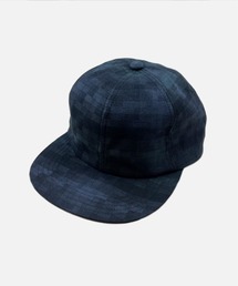 HUNTISM（ハンティズム）の「Melange Check 6P Cap（キャップ）」