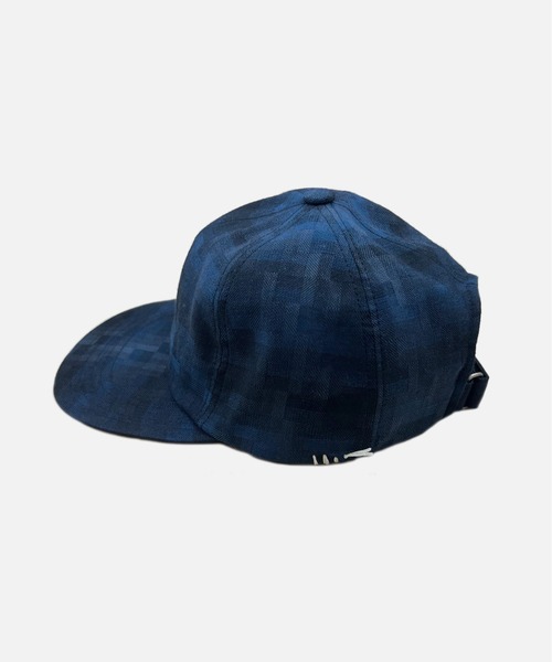 Melange Check 6P Cap