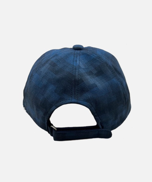 Melange Check 6P Cap