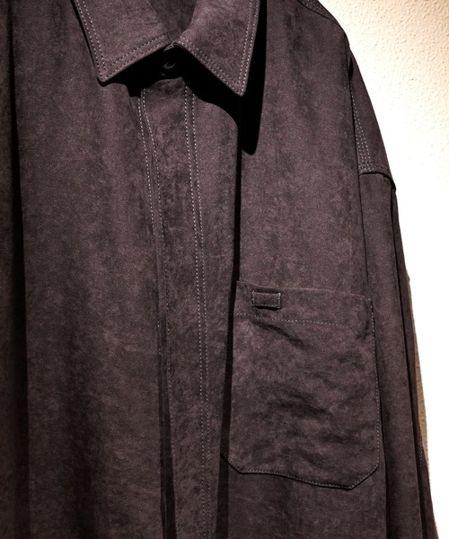 TROVE（トローヴ）の「TROVE 2025aw / LUMINOUS SHIRT（その他アウター・メンズ・ブラック・1/3）」の10枚目の写真