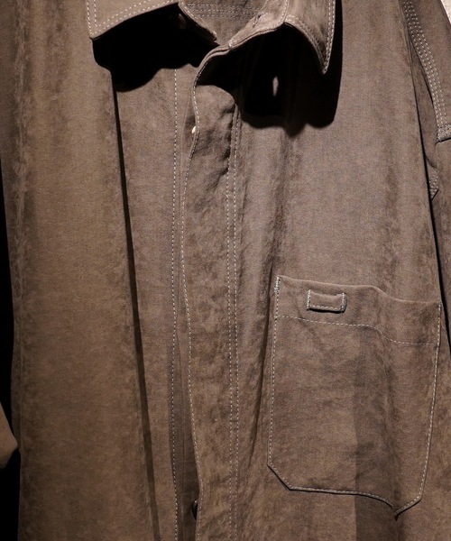 TROVE（トローヴ）の「TROVE 2025aw / LUMINOUS SHIRT（その他アウター・メンズ・ブラック・1/3）」の5枚目の写真