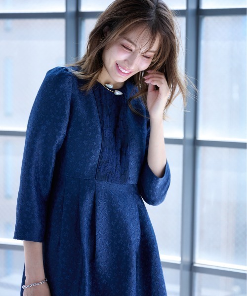 クラシックジャガードワンピース（ワンピース）｜Chesty（チェスティー