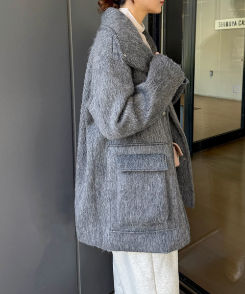 セール】【Hella/ヘラ】wool shaggy coat（その他アウター）｜EDIT