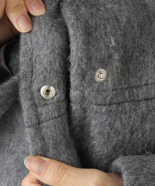 セール】【Hella/ヘラ】wool shaggy coat（その他アウター）｜EDIT