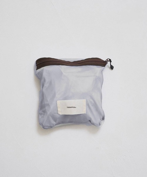 TODAYFUL（トゥデイフル）の「TODAYFUL　Useful Sheer Backpack ユースフルシアーバックパック/12611002（バックパック/リュック・レディース・ブルー系その他/ブラック・ONE SIZE）」の21枚目の写真