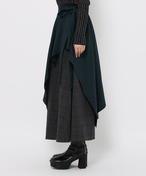 セール】MIXチェックフレアスカート(HARE)（スカート）｜HARE（ハレ