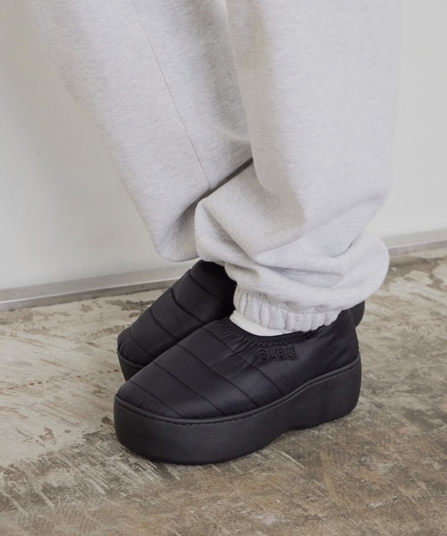 SUBU/スブ VAMP Platform HEXMAXインソール 厚底サンダル スリッポン