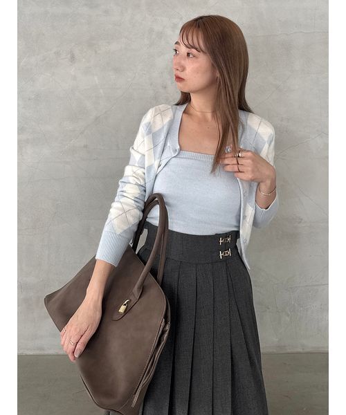 セール】プリーツレイヤードミディスカート（スカート）｜SNIDEL