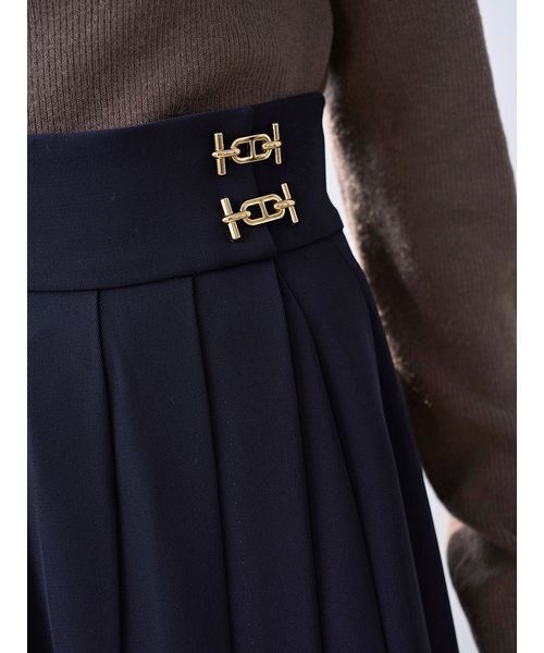 セール】プリーツレイヤードミディスカート（スカート）｜SNIDEL