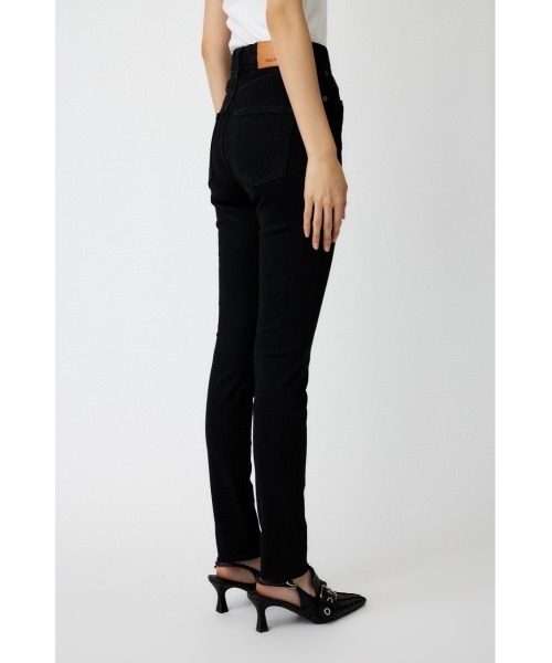 MOUSSY（マウジー）の「HW Rebirth BLACK SKINNY（デニムパンツ・レディース・ブラック・25inch/23inch/27inch/26inch/24inch）」の6枚目の写真