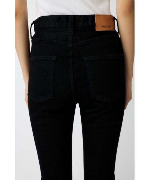 MOUSSY（マウジー）の「HW Rebirth BLACK SKINNY（デニムパンツ・レディース・ブラック・25inch/23inch/27inch/26inch/24inch）」の9枚目の写真