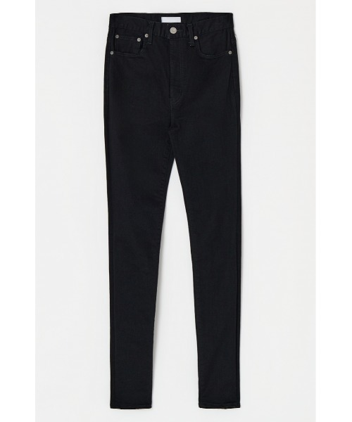 MOUSSY（マウジー）の「HW Rebirth BLACK SKINNY（デニムパンツ・レディース・ブラック・25inch/23inch/27inch/26inch/24inch）」の11枚目の写真