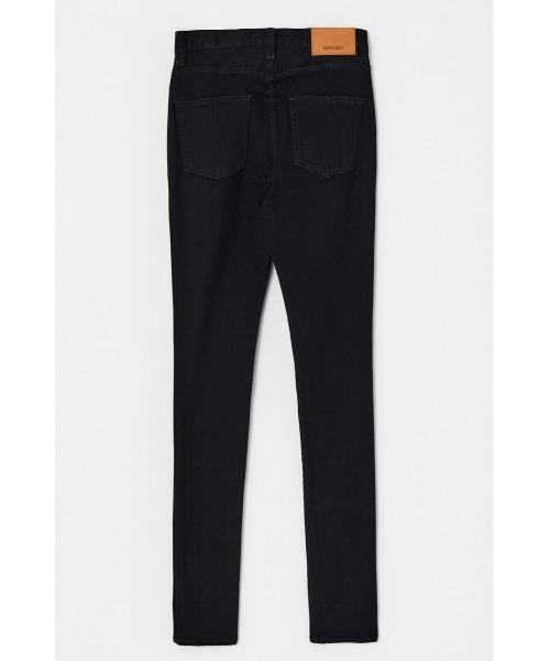 MOUSSY（マウジー）の「HW Rebirth BLACK SKINNY（デニムパンツ・レディース・ブラック・25inch/23inch/27inch/26inch/24inch）」の12枚目の写真