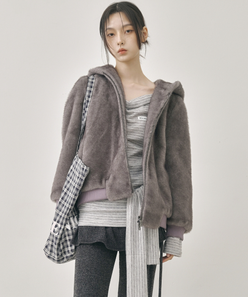 NICK&NICOLE(ニックアンドニコール)の「DOUBLE CHECK TWOWAY ECOBAG_NAVY(ショルダーバッグ・レディース・その他・FREE)」の4枚目の写真