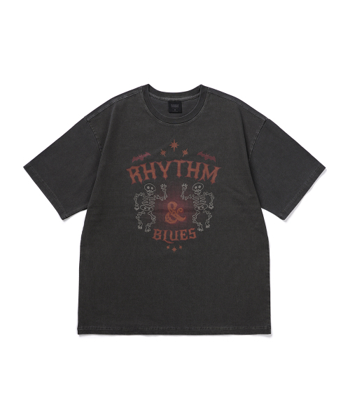 GAKKAI UNIONS(ガッカイユニオンズ)の「リカルピグメント 半袖Tシャツ チャコール(Tシャツ/カットソー・レディース・その他・LARGE/MEDIUM)」の2枚目の写真