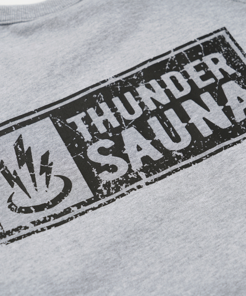 FRIZMWORKS(フリズムワークス)の「THUNDER SAUNA SIGNBOARD SWEATSHIRT _ GRAY(スウェット・メンズ・その他・MEDIUM/LARGE/X-LARGE/SMALL)」の6枚目の写真
