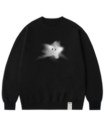 GRAVER（グレーバー）の「[ユニセックス]ブルースター スウェット_ブラック（スウェット・メンズ）」