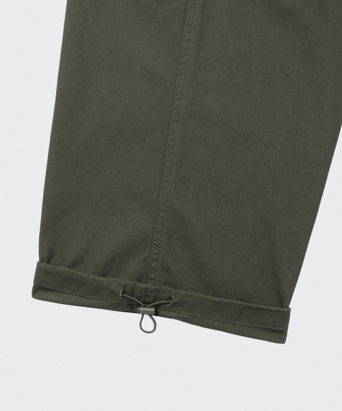 MUSINSA STANDARD（ムシンサスタンダード）の「コットンパラシュートバンディングカーゴパンツ[カーキ]（その他パンツ・メンズ・その他・38/40/42/26/28/30/32/34/36）」の10枚目の写真