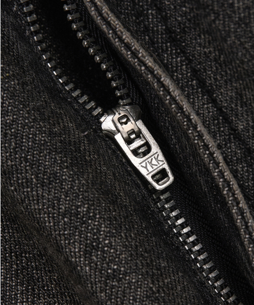 TOFFEE(トフィー)の「ヴィンテージウォッシングワイドデニムパンツ(ブラック)(デニムパンツ・メンズ・その他・SMALL/MEDIUM/LARGE/X-LARGE)」の6枚目の写真
