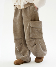 TRILLION（トリリオン）の「Vintage Tie Dye Corduroy Cargo Pants [Beige]（その他パンツ・レディース）」