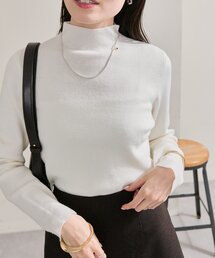 mystic | プレート付きハイネックニット(ニット/セーター)