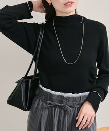 mystic | プレート付きハイネックニット(ニット/セーター)